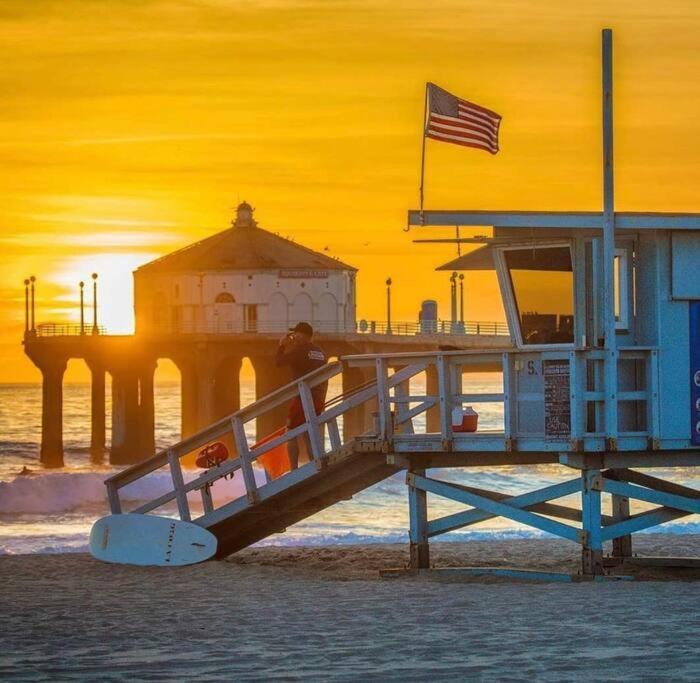 Brand New Ocean-View Beach Home Steps To The Sand! Manhattan Beach Esterno foto